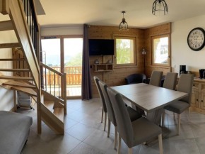 Appartement 4 pièces avec terrasses et garage à Les Saisies - 6 pers, 2 SDB, WIFI - FR-1-293-392